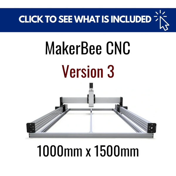 MakerBee V3 1000x1500mm - Silver - Our Recommended Kit