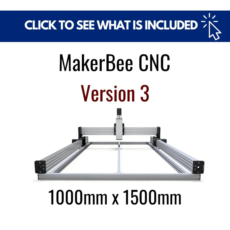 MakerBee V3 1000x1500mm - Silver - Our Recommended Kit