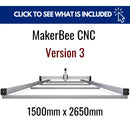 MakerBee V3 1500x2650mm - Silver - Our Recommended Kit