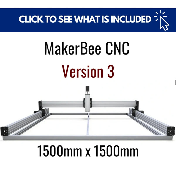 MakerBee V3 1500x1500mm - Silver - Our Recommended Kit